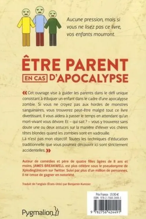Etre parent en cas d'apocalypse, James Breakwell