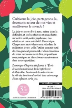 Et si on choississait d'être heureux ? Cultiver la joie et devenir acteur de sa vie, Dominique Chapot