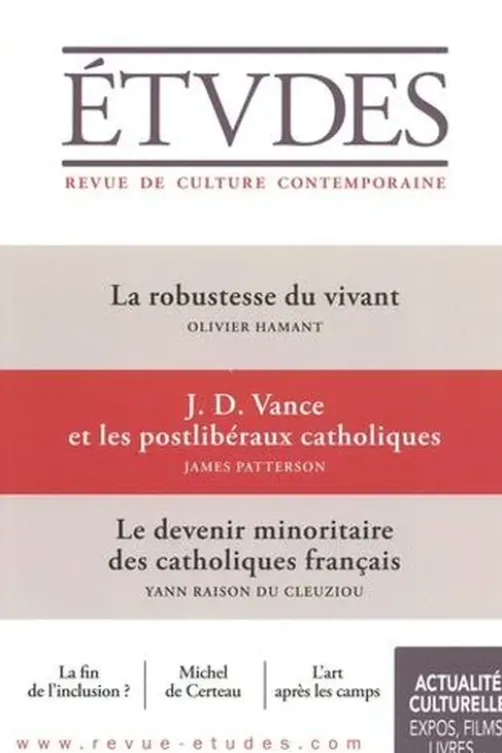 Etudes N° 4326, mai 2025, François Euvé