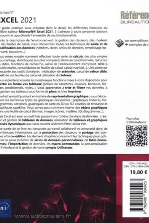 Excel 2021, Editions ENI
