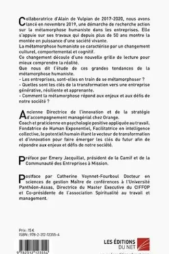 Face aux défis, les entreprises se métamorphosent-elles ?. Signaux faibles et tendances lourdes de cette métamorphose, Marie christine Villagordo