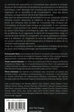 Face à l'obscurantisme woke, Pierre Vermeren