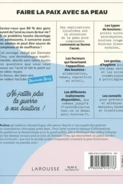 Faire la paix avec avec sa peau. Boutons, acné, cicatrices... toutes les bonnes solutions, Dermato Drey