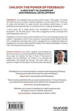 Feedback : The power of conversations. The art of giving and receiving, Edition en anglais, Stéphane Moriou
