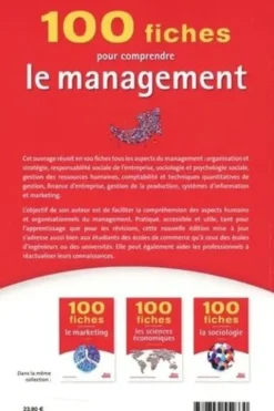 100 fiches pour comprendre le management. 6e édition, Albéric Hounounou