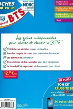 Fiches Tout-en-un BTS NDRC 1re et 2e année. Edition 2021, Hervé Kéradec