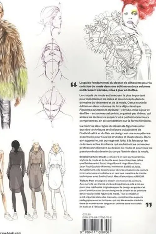 Figurines de mode et stylisme. Volume 1, 3e édition, Elisabetta Kuky Drudi