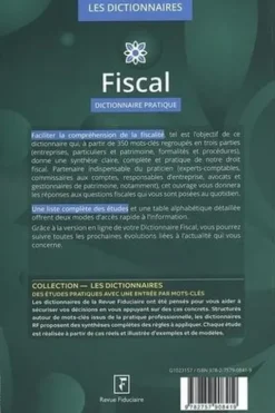 Fiscal. Dictionnaire pratique, Edition 2023, Yves de La Villeguérin