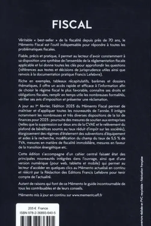 Fiscal. Edition 2023, Sylvie Loyer