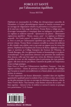 Force et santé par l'alimentation équilibrée. Précis de diététique, Yvonne Reiter