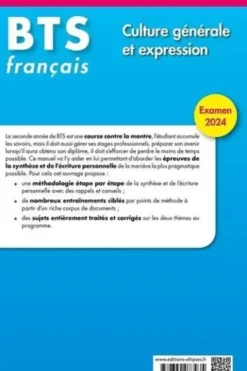 Français BTS Culture générale et expression. Paris, ville capitale ? Invitation au voyage... Méthode et entraînement, Edition 2024, Agnès Felten