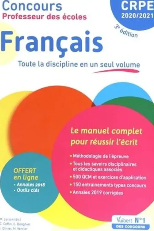 Français. CRPE Admissibilité, Edition 2020-2021, Clarisse Coffin