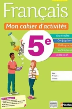 Français 5e Mon cahier d'activités. Edition 2023, Cécile de Cazanove