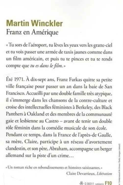 Franz en Amérique, Martin Winckler