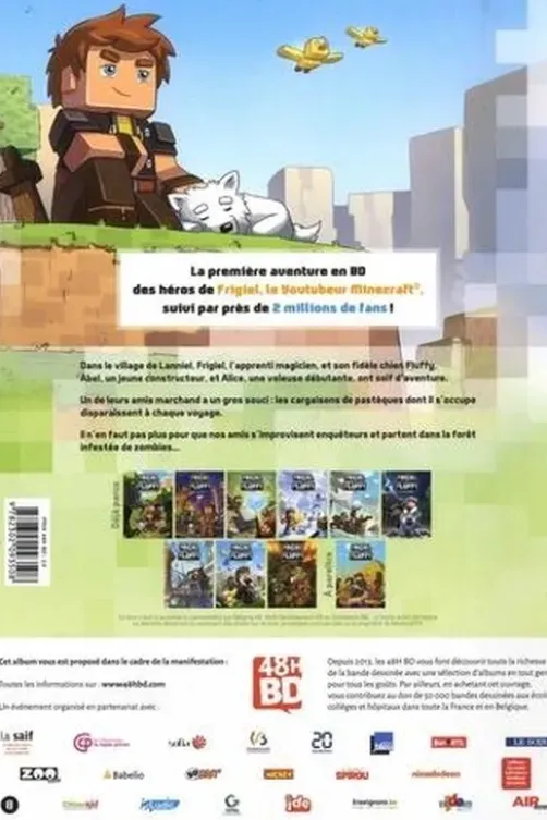 Frigiel et Fluffy Tome 1 : Le mystère des pastèques perdues. 48H BD 2021, Edition limitée