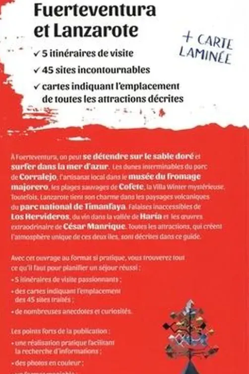 Fuerteventura et Lanzarote. Avec 1 carte laminée 1/150 000, Agnieszka Waszczuk