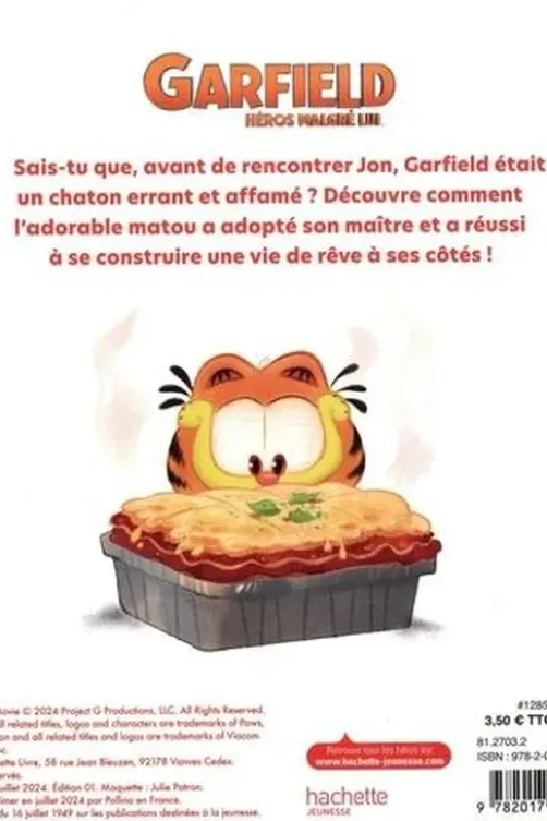 Garfield, héros malgré lui. Les grands rêves d'un petit chat, Hachette Jeunesse