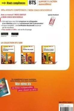 Gestion de projet BTS SAM 1re et 2e années Bloc 2. Réforme BTS 2018, Edition 2018, Brigitte Denez