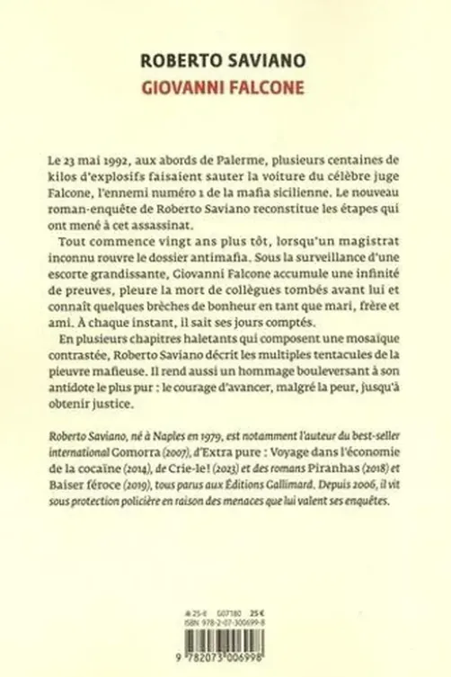 Giovanni Falcone, Roberto Saviano