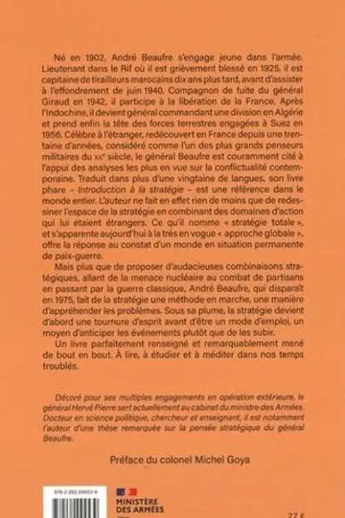 Général Beaufre. Père de la stratégie française, Hervé Pierre