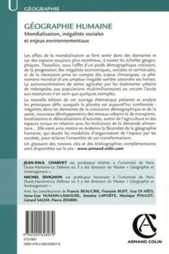 Géographie humaine. Mondialisation, inégalités sociales et enjeux environnementaux, 4e édition, Jean-Paul Charvet