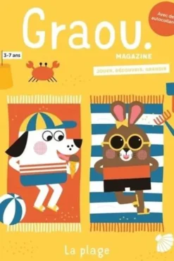 Graou N° 48, juin-juillet 2025 : La plage, Anne-Bénédicte Schwebel