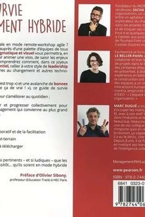 Guide de survie au management hybride. 14 outils pour réinventer le travail, Sacha Lopez