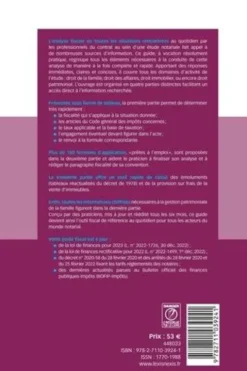 Guide fiscal des actes. Deuxième semestre 2023, Stéphanie Durteste