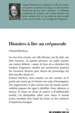 Histoires à lire au crépuscule, Chantal Detcherry