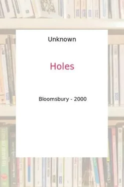 HOLES, Louis Sachar
