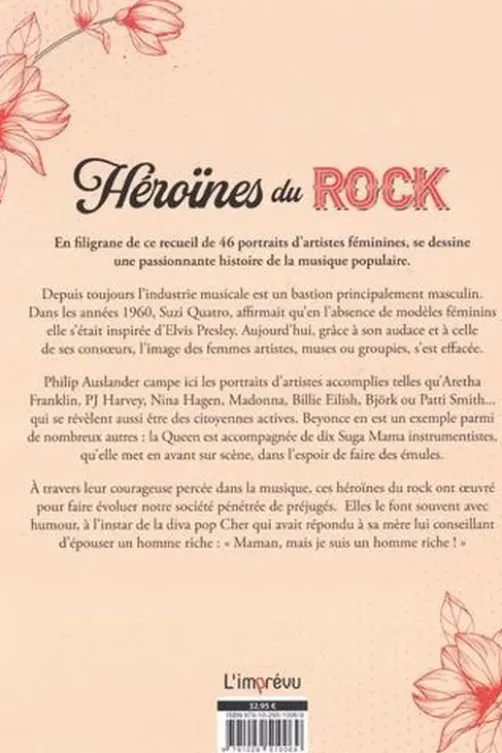 Héroïnes du Rock, Philip Auslander