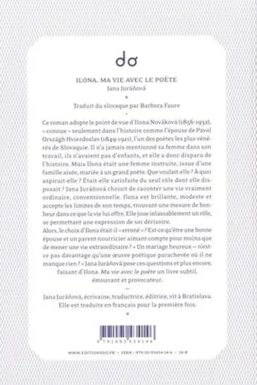 Ilona. Ma vie avec le poète, Jana Juranova