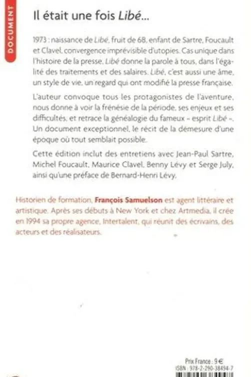 Il était une fois Libé..., François Samuelson