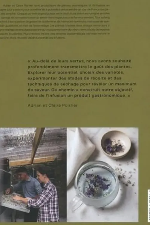 Infusions. Terroirs des simples, Adrien Poirrier