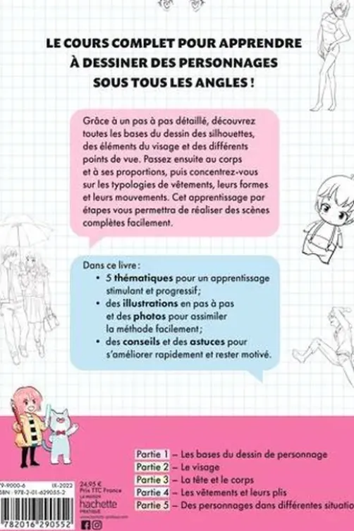 Initiation au dessin de personnages de manga. Toutes les techniques pour dessiner à 360°, Eishun Fujii