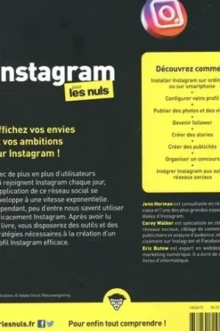 Instagram pour les nuls. 4e édition, Jenn Herman