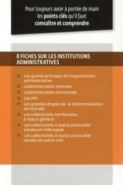 Institutions administratives. Edition 2022-2023, Jean-Claude Zarka