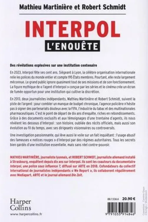 Interpol : l'enquête, Mathieu Martinière
