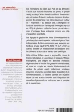 Introduction au private equity. Les bases du capital-investissement (France, Belgique, Luxembourg et Afrique francophone), 6e édition, Cyril Demaria