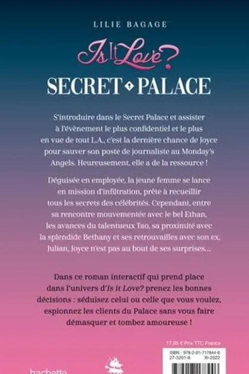 Is it love ? : Secret Palace. Un jeu dangereux, Lilie Bagage