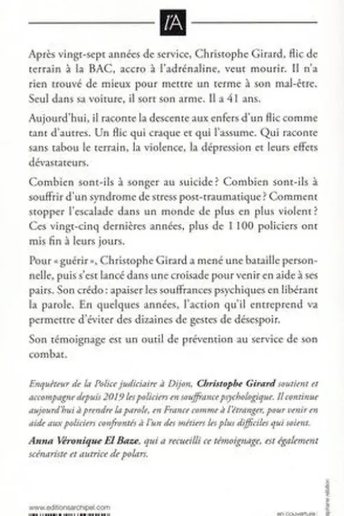 J'ai failli en finir, Christophe Girard