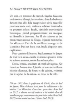J'ai trouvé un homme dans le jardin, Hiro Arikawa