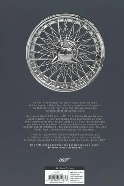 James Bond. L'intégrale des films et des voitures, Jason Barlow