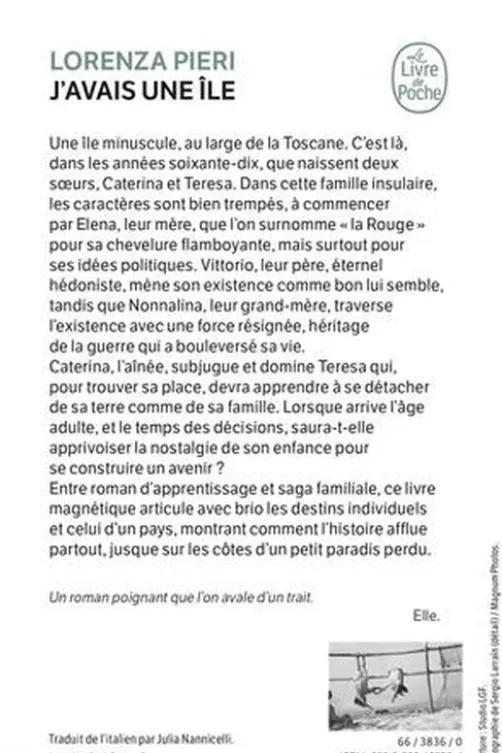 J'avais une île, Lorenza Pieri