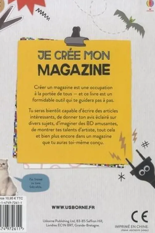 Je crée mon magazine, Sarah Hull