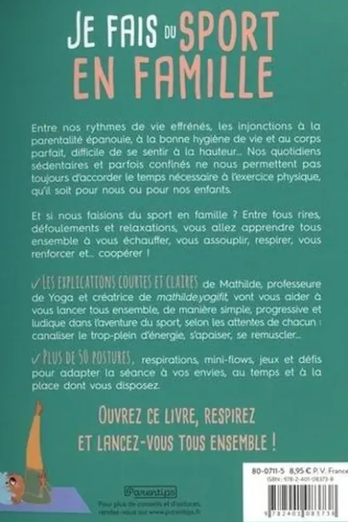 Je fais du sport en famille, Mathilde Guibert
