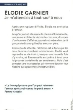 Je m'attendais à tout sauf à nous, Elodie Garnier