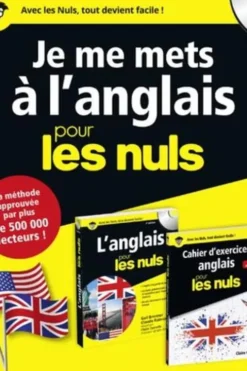 Je me mets à l'anglais pour les nuls. Pack en 2 volumes : L'anglais pour les nuls ; Cahier d'exercices anglais pour les nuls, avec 1 CD audio, Gail Brenner