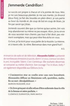 J'emmerde Cendrillon !, Alessandra Sublet