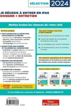 Je réussis à entrer en IFAS. Dossier + Entretien, Edition 2024, Marion Gauthier